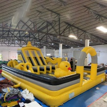 新款大型户外儿童充气城堡乐园室外蹦蹦床跳跳床攀岩滑梯游乐设备