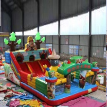 充气城堡室外儿童淘气堡 充气蹦蹦床乐园大滑梯户外游乐设备厂家