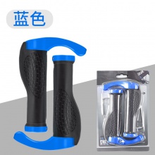 山地车副把铝合金牛角把肉球手握把套自行车锁死把套单车装备配件