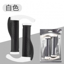 山地车副把铝合金牛角把肉球手握把套自行车锁死把套单车装备配件