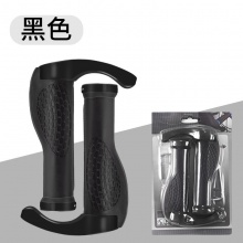 山地车副把铝合金牛角把肉球手握把套自行车锁死把套单车装备配件