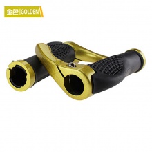 山地车副把铝合金牛角把肉球手握把套自行车锁死把套单车装备配件