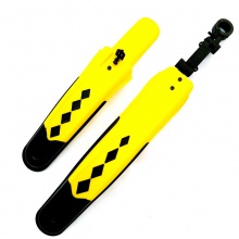 新款山地车档泥板公路自行车双色档泥板骑行用品配件0258型