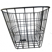 山地自行车车筐电动车折叠车山地车金属前筐骑行用品配件077型