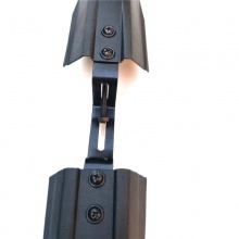 山地车带灯挡泥板 灯板三片泥瓦自行车挡泥板骑行装备