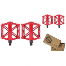 超轻铝合金自行车培林轴承脚踏板快拆 公路山地车燕军踏脚蹬用品