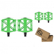 超轻铝合金自行车培林轴承脚踏板快拆 公路山地车燕军踏脚蹬用品