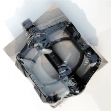 山地车轴承脚踏自行车三培林脚蹬铝合金3轴承脚蹬三轴承脚踏配件