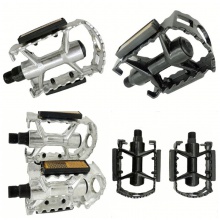 山地车公路自行车防滑脚蹬自行车踏板脚蹬铝合金死飞脚踏滚珠配件