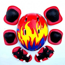 儿童护膝护腕护肘套装护具宝宝防摔运动平衡车轮滑溜冰鞋头盔