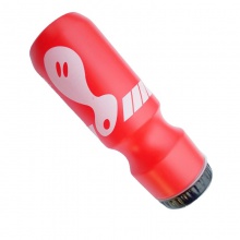 运动水壶视乎山地自行车运动带防尘盖PC塑料双色水壶装备用品