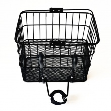 自行车车筐可拆卸山地车篮子挂网篮铁丝