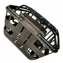 带盖彩色车筐自行车电动车菜筐篮子安全塑料户外骑行用品