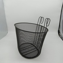 自行车网框折叠车铁车筐 车把前挂车篮子前挂篮子车筐自行车车筐