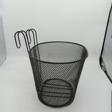 自行车网框折叠车铁车筐 车把前挂车篮子前挂篮子车筐自行车车筐