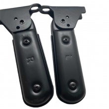 电动车前置尼龙搁脚外卖电瓶车前脚蹬快玛折叠搁脚改装配件