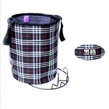 新款锂电车小布篮子自行车车筐遛娃神器赠品车篮 帆布篮 骑行挂篮