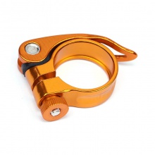 自行车快拆锁死座管夹多色铝合金鞍管夹死飞公路车坐杆锁单车配件