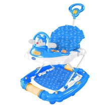 新型便携式儿童学步车折叠前娃娃防翻车设计