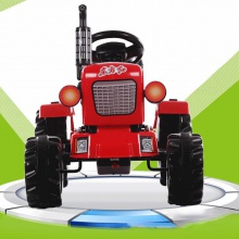 新款仿真拖拉机儿童非电动脚踏拖拉机 儿童玩具工程车 宝宝童车