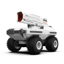 新品大号灯光喷雾水弹坦克车二合一遥控车越野攀爬车男孩玩具礼品