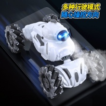 新品水弹扭变车手势感应追光遥控车可吹泡泡软弹遥控汽车男孩玩具