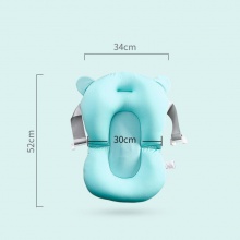 新生婴儿洗澡网浴盆浴架宝宝洗澡悬浮垫浴床防滑浴网兜可坐躺浴垫