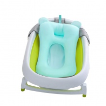 柔软婴儿洗澡新生儿防滑支架浴床浴盆可坐躺婴儿洗浴用品儿童浴盆