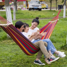 吊床户外秋千儿童双人家用防侧翻吊椅宿舍寝室学生室内网床