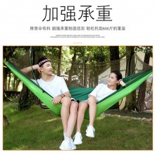 户外吊床秋千带蚊帐室外大人儿童防蚊掉床野外树上摇床