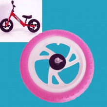 儿童平衡车无脚踏滑行车学步车自行车轮胎轮子童车轱辘零件配件