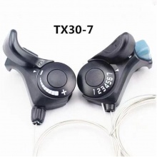 山地车分体指拨6.7/21速 变速器 自行车配件TX30-7