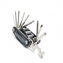 拆中轴牙盘飞轮自行车山地车工具截链器内六角扳手辐条扳手支架