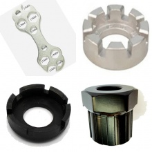 拆中轴牙盘飞轮自行车山地车工具截链器内六角扳手辐条扳手支架