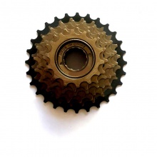 七速飞轮塔轮 多速飞轮 山地车7速旋式不定位飞轮21速飞轮