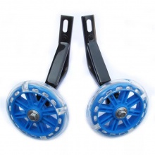 自行车童车配件12寸-20寸副轮平衡辅轮静音发光辅助轮儿童骑行用