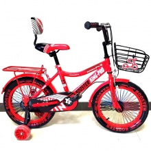 儿童山地自行车与推杆和椅背休息儿童自行车 儿童脚踏自行车