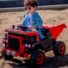 新款工程车玩具挖掘机男女宝宝挖土机儿童电动遥控大号玩具车