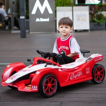 新款卡丁车儿童电动车四轮漂移车遥控男女小孩充电玩具汽车可坐人