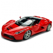 1:24法拉利拉法FXXK汽车模型仿真合金车模个性装饰摆件礼物
