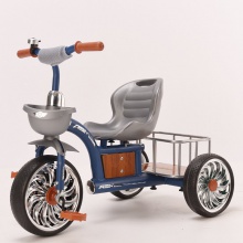 儿童三轮脚踏车 2-6岁小孩三轮车童玩具车遛娃带斗三轮车供应
