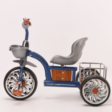 儿童三轮脚踏车 2-6岁小孩三轮车童玩具车遛娃带斗三轮车供应