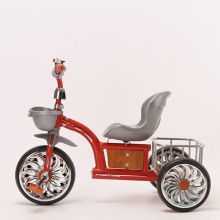 儿童三轮脚踏车 2-6岁小孩三轮车童玩具车遛娃带斗三轮车供应