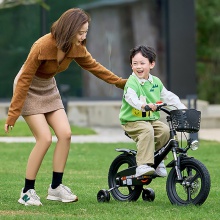 儿童自行车2-5-6-7岁男女小孩镁合金双碟刹宝宝脚踏单车