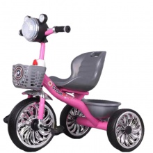 儿童三轮车适用于1-2-6岁婴儿电动三轮车带灯男童女童平衡自行车