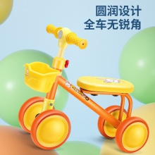 儿童滑行车扭扭车音乐灯光1-3岁宝宝四轮防侧翻助步车小孩溜溜车