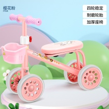 儿童滑行车扭扭车音乐灯光1-3岁宝宝四轮防侧翻助步车小孩溜溜车