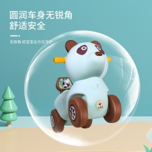 新品儿童小熊猫滑行车 1-6岁音乐灯光四轮防侧翻平衡车