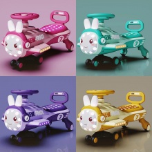 扭扭车儿童1一3岁溜溜摇摆车男女宝宝大人可坐防侧翻小孩平衡滑步