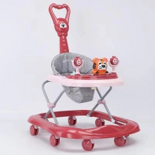 学步车婴动力儿童早教学步车音乐灯光助步车可坐可推学行车带餐盘